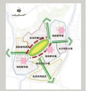 仙林青龙片将铺轻轨建三个地铁小镇 轻轨将与4号线交错