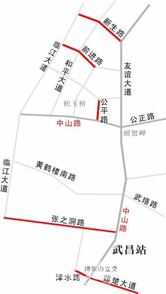 武昌火车站地图展示图片