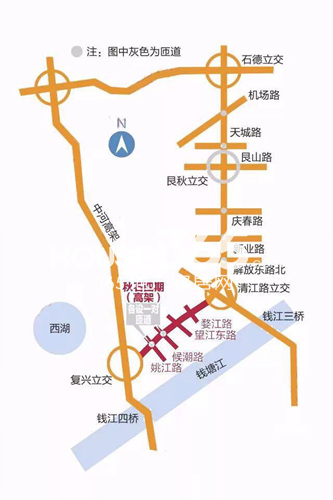 龙湖名景台再添重磅利好 秋石高架四期今日通车