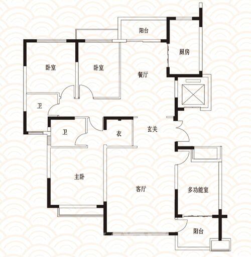 四室二厅二卫170平