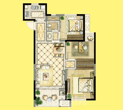 香港公屋户型图展示