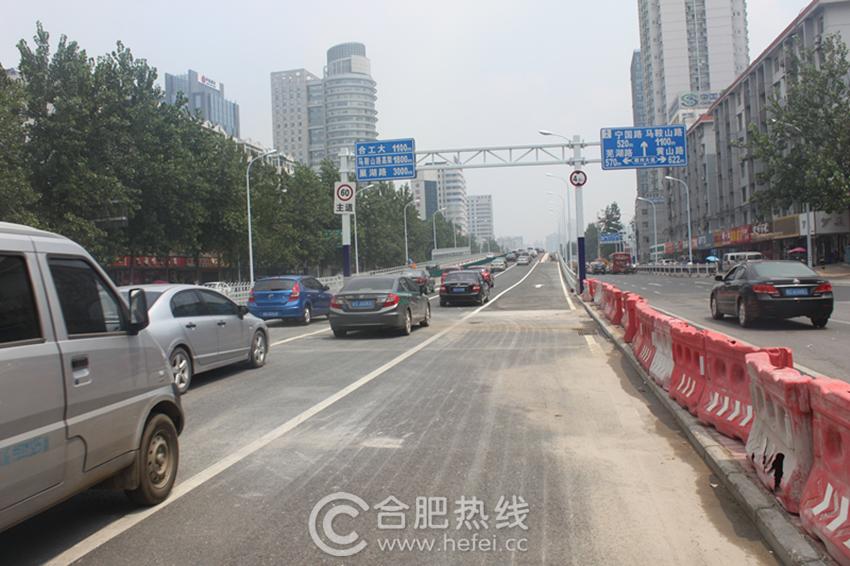 合肥南熏门桥今日下午顺利通车 下周一全面放