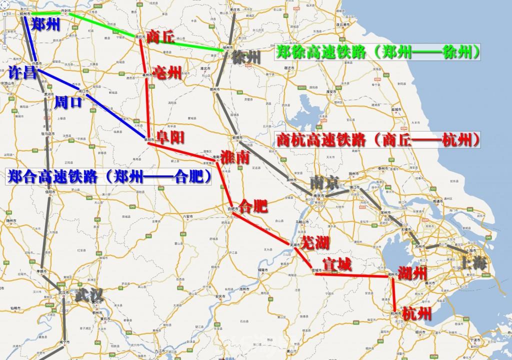 上海-苏州-湖州将新建时速250公里的高铁