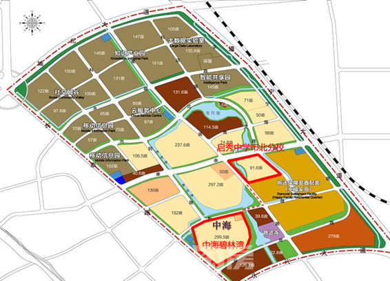百年启秀落定市北西城中海现房已成初中首选哪个学区港闸北京图片
