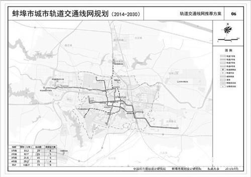 蚌埠规划建4条轨道交通线 沿线26盘"铁"定升值