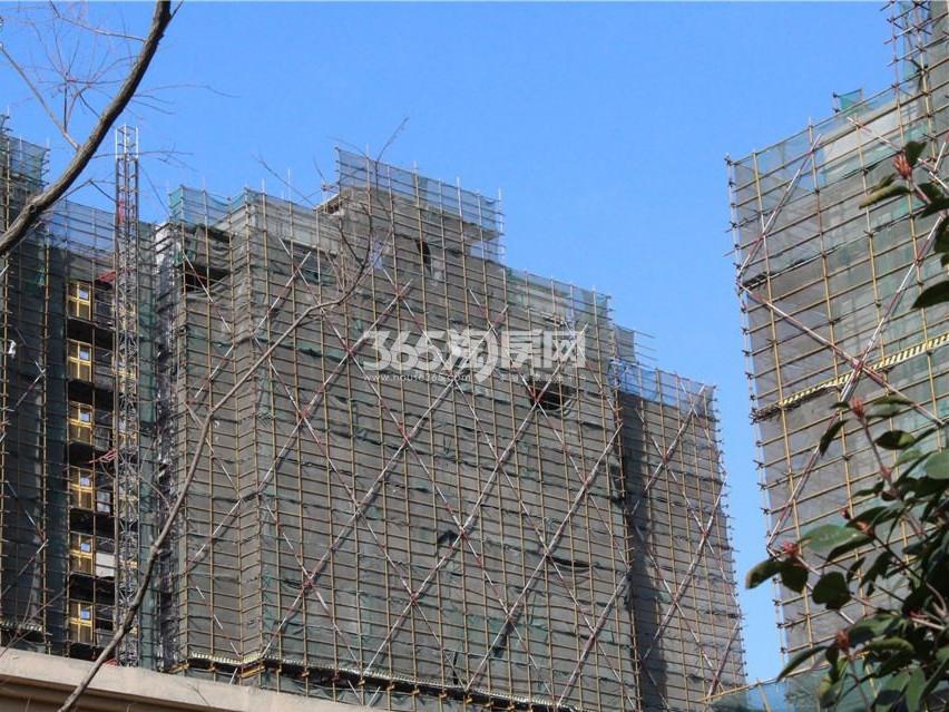 2015年3月雨润桂府最新施工进度