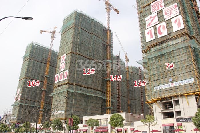 2015年6月大家运河之星项目实景--7、12、13、14、16号楼