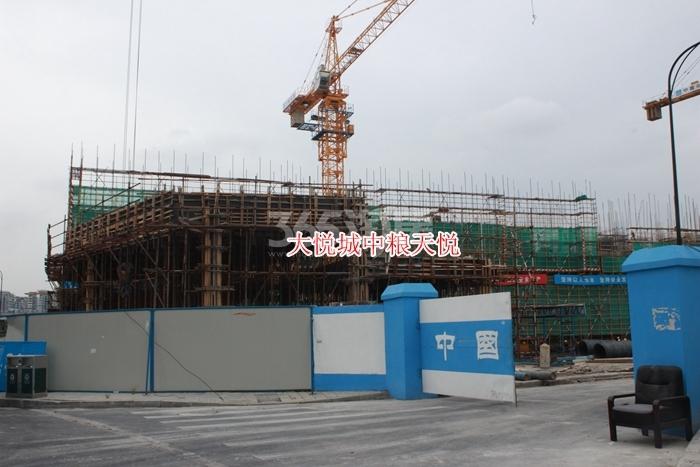 2015年9月杭州大悦城项目实景--住宅中粮天悦