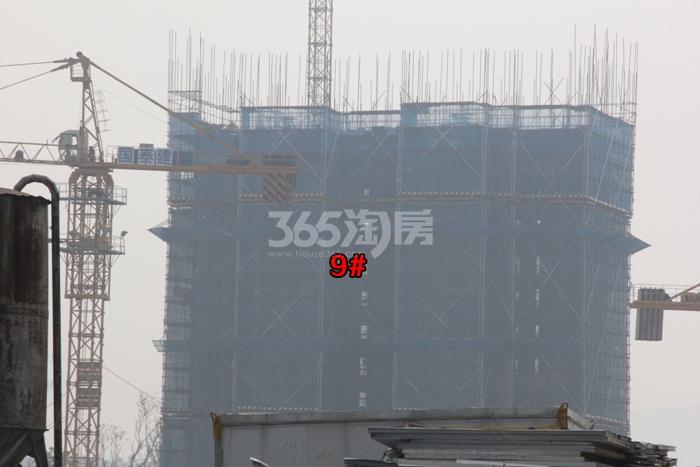 阳光城上府9号楼施工实景图 2015.10摄