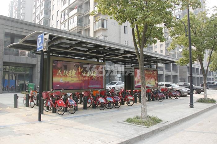 绿城莲园项目周边配套——公共自行车租赁点