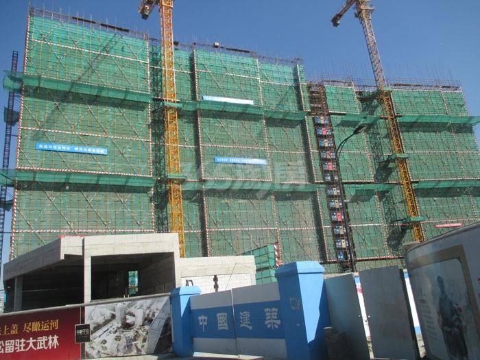 2015年12月杭州大悦城项目住宅产品“中粮天悦”实景