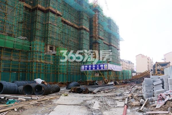 东方龙城清荷苑工程进度（2017.1）