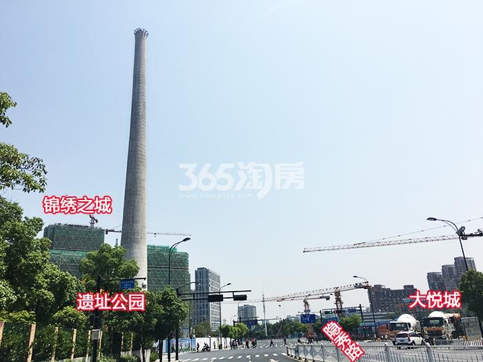 2017年6月初杭悦商业中心及周边实景