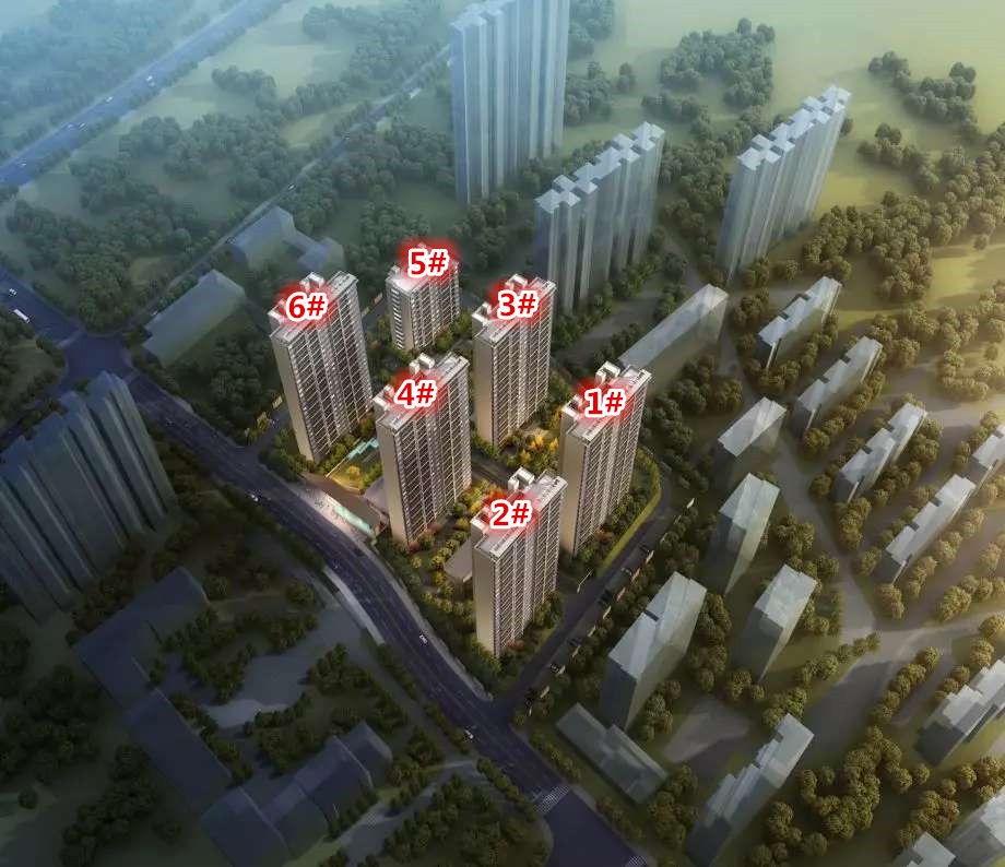 花样年花好园鸟瞰图