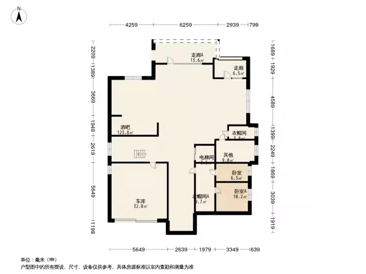 润泽御府C01四室户型图