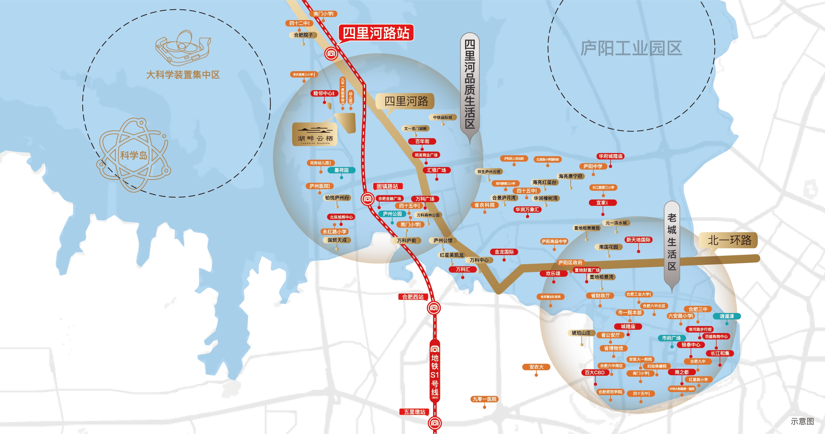 兴港和昌湖畔云栖交通图