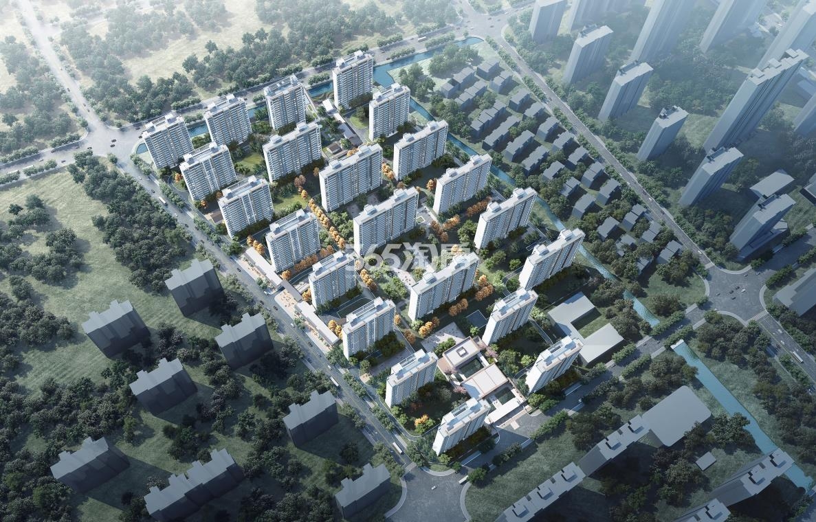 中信泰富锦辰鸟瞰图