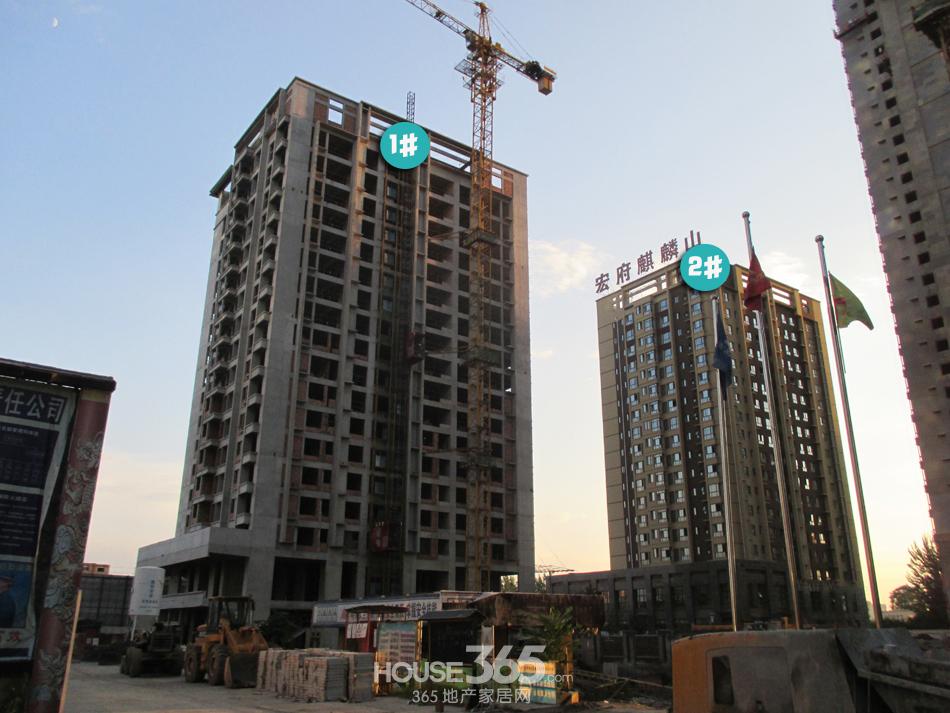 高清组图宏府麒麟山团购交6000抵160009月最新施工进度鉴赏