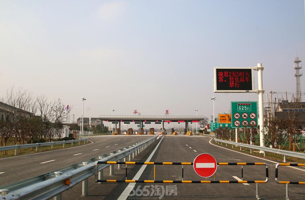 独家|明早10点绕越高速"谷里互通"通车 无缝对接河西南