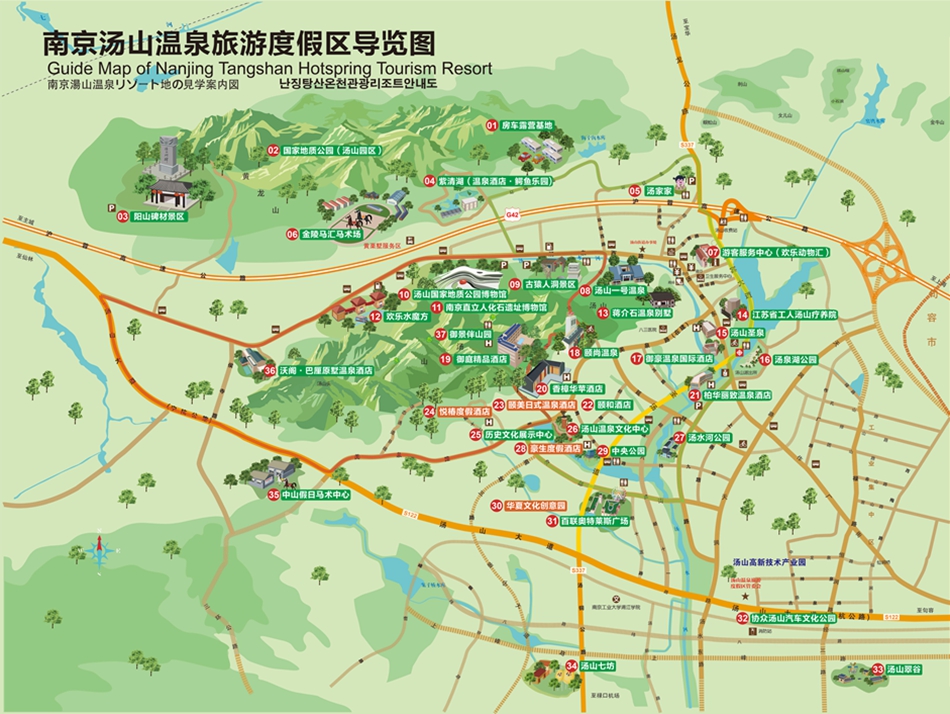 图|300万购度假区别墅 看地图就敢买-南京365淘房